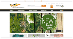 Desktop Screenshot of fabrics-hemmers.com